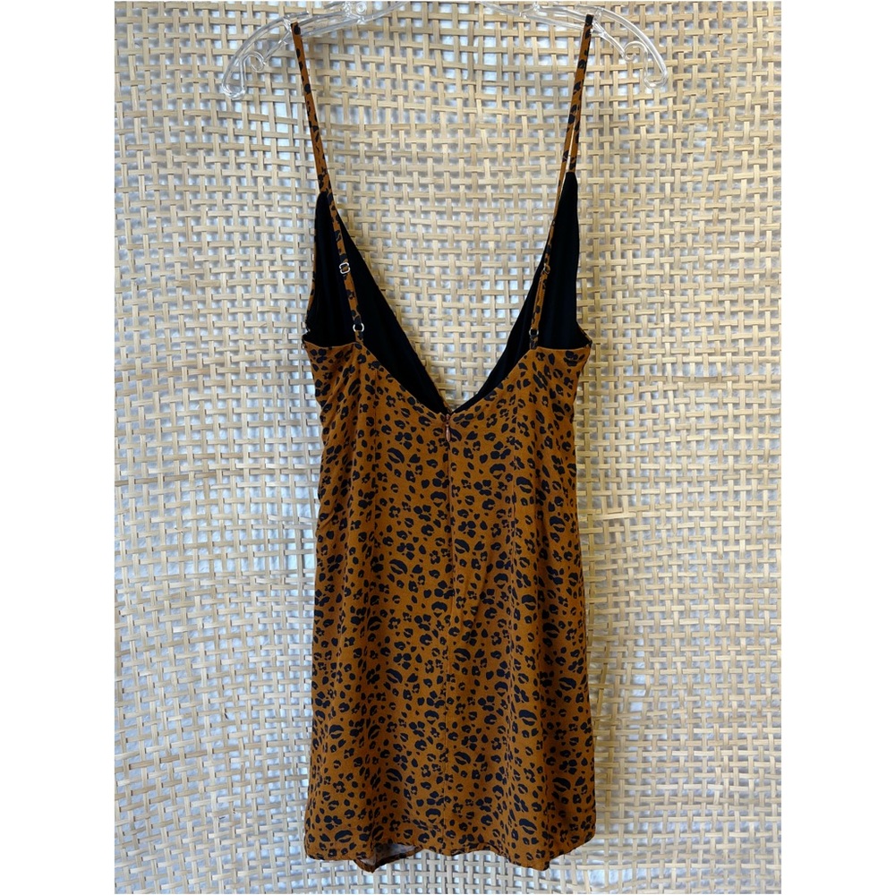 Revolve Privacy Please Size Small Leopard Print F… - image 8